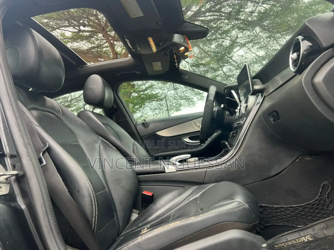 Mercedes-Benz C300 Base C300 AWD 4MATIC Sedan 2018 Noir