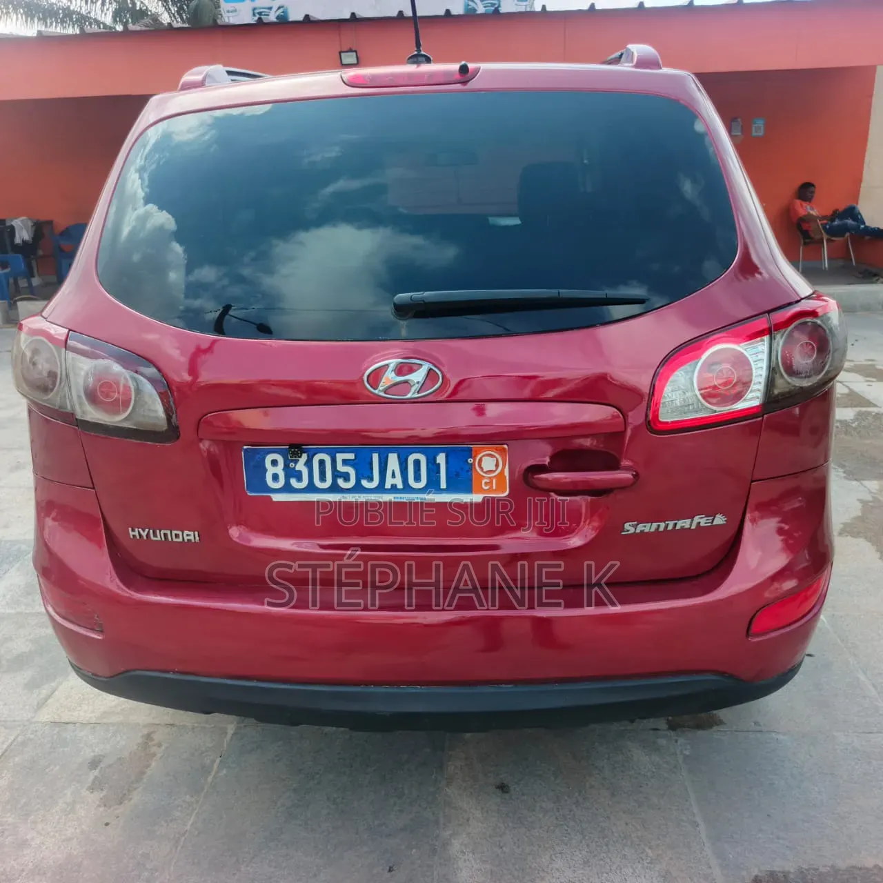 Hyundai Santa Fe 2010 Rouge