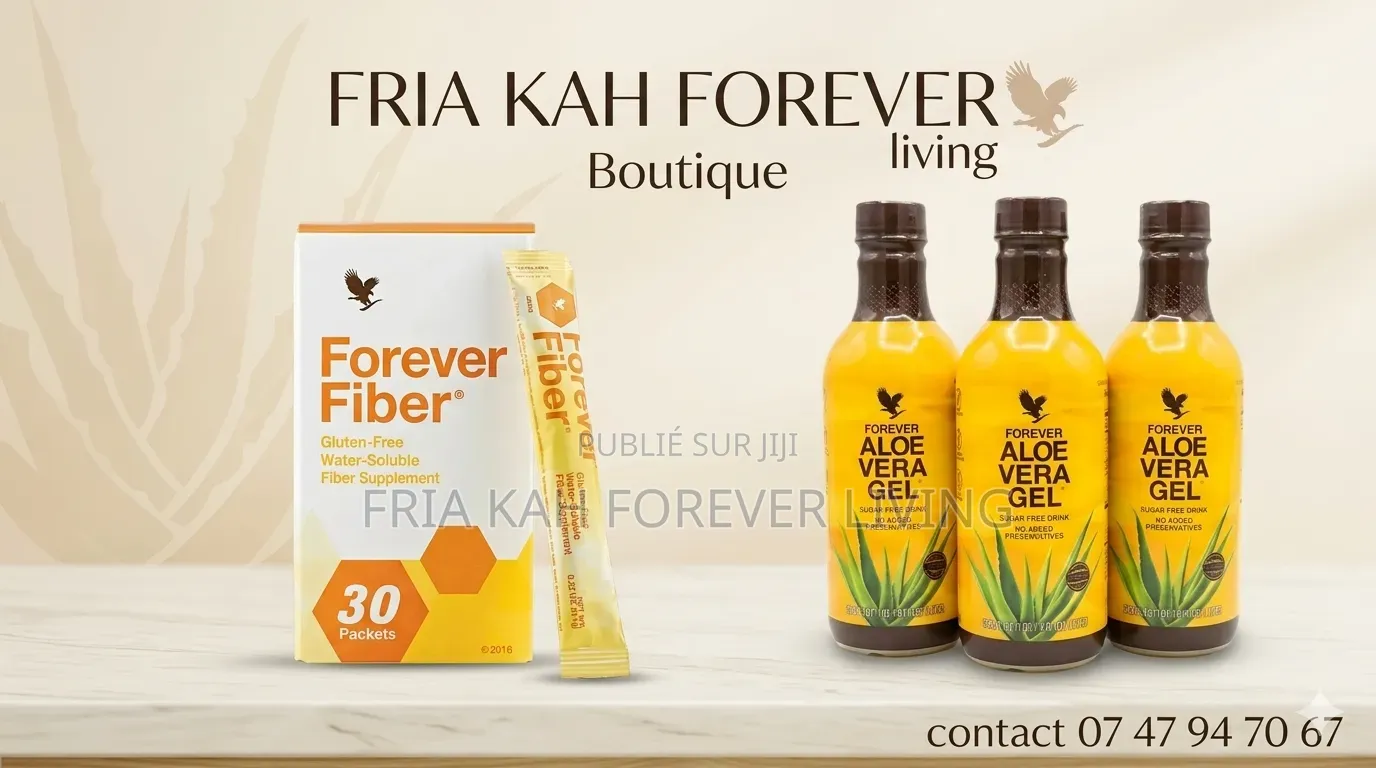 Pack Bien-Être Essentiel (Aloe Vera Gel Forever Fiber)