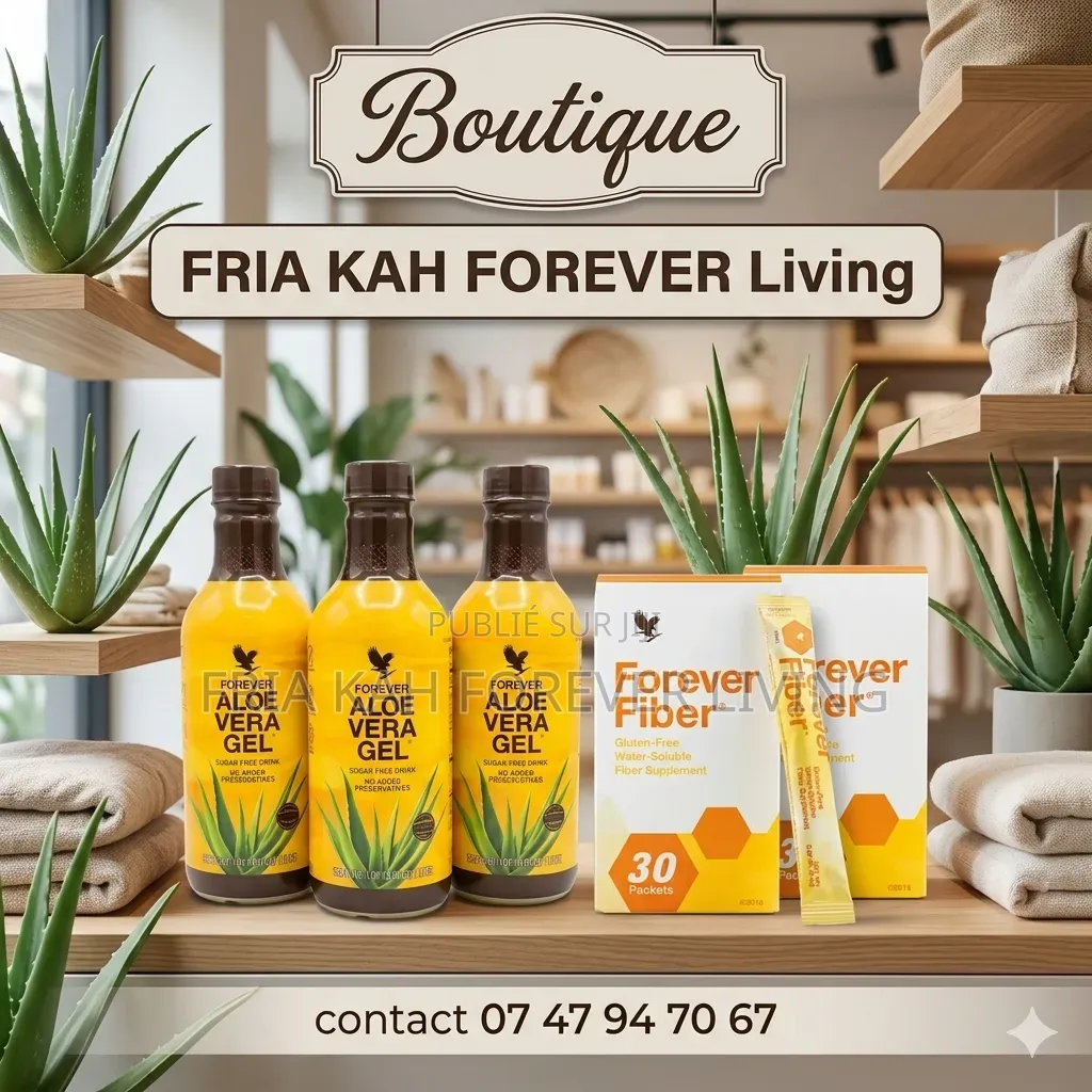 Pack Bien-Être Essentiel (Aloe Vera Gel Forever Fiber)