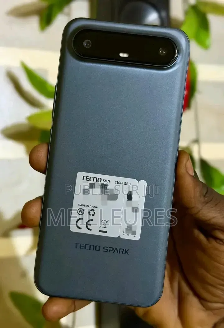 Nouveau Tecno Spark Slim 256 GB Noir