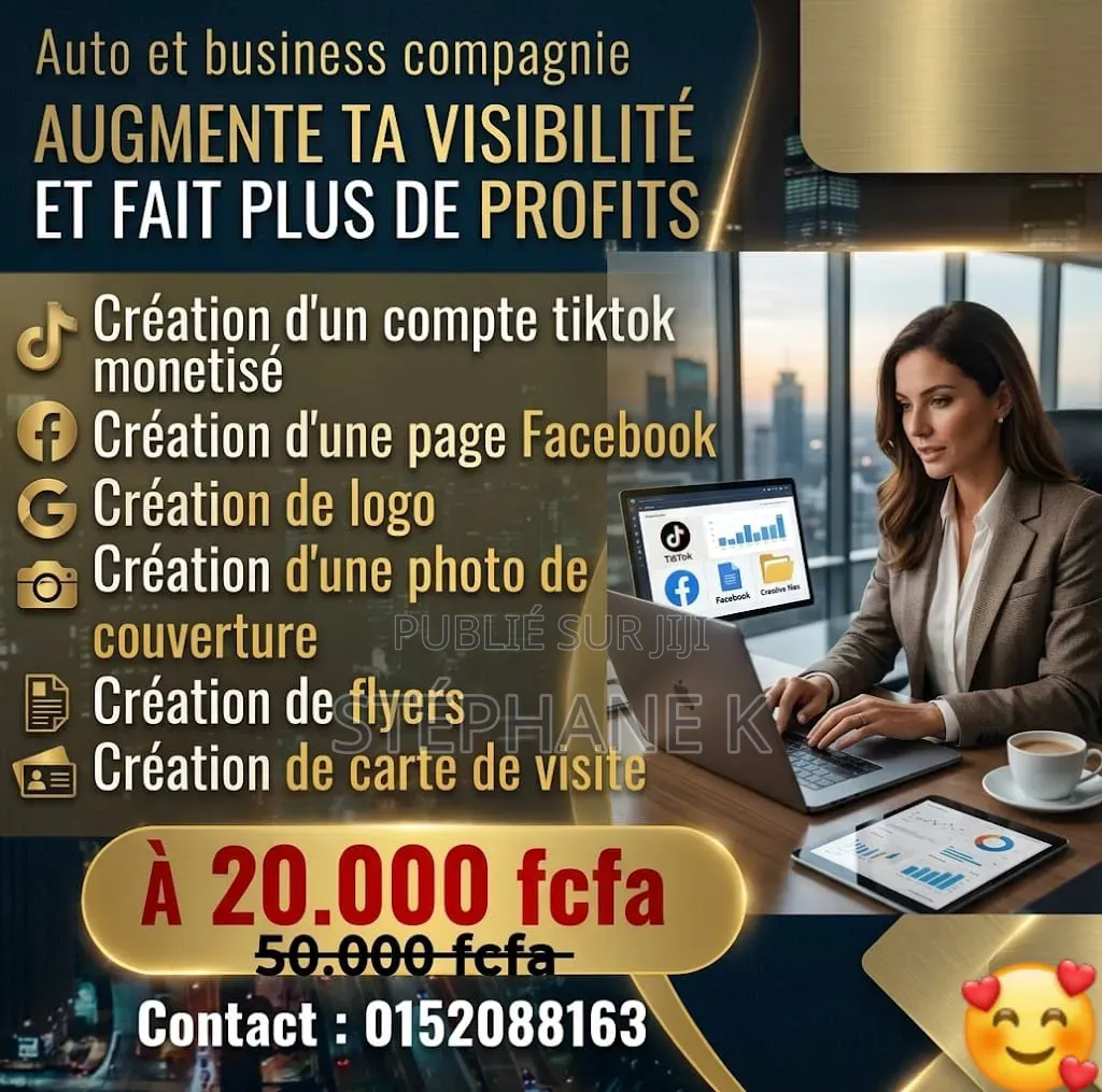 Votre Logo-Pages Réseaux Sociaux Votre Visibilité Cadeau