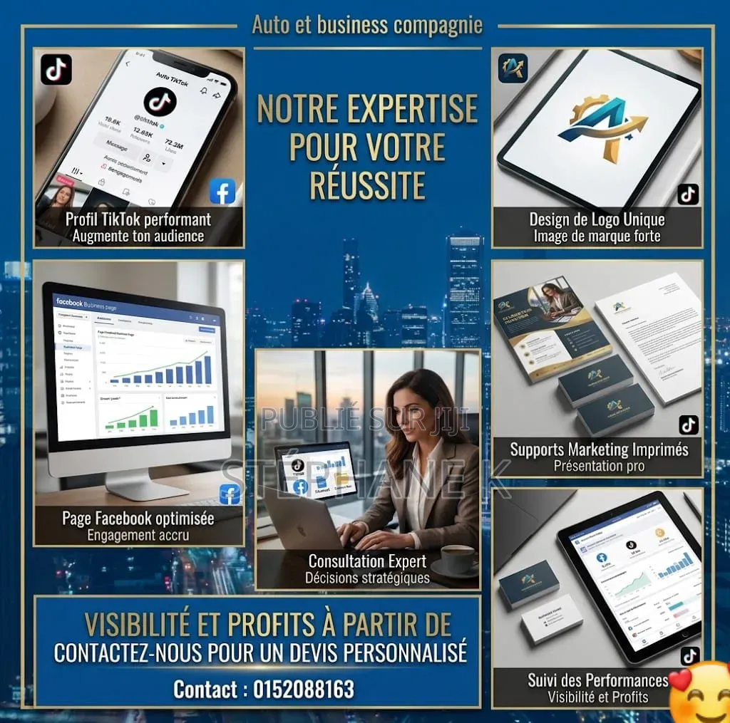 Votre Logo-Pages Réseaux Sociaux Votre Visibilité Cadeau