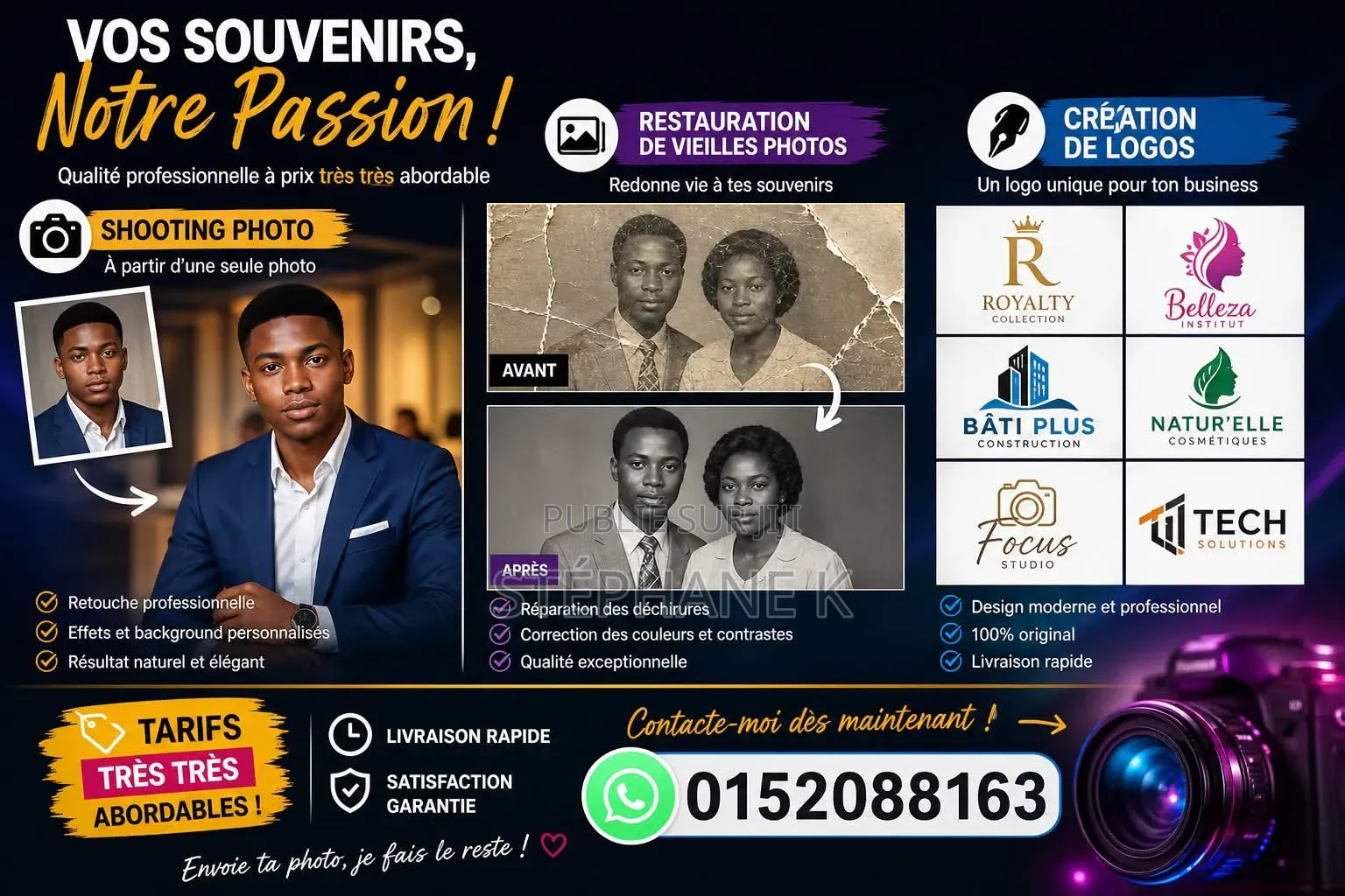 Ton Image Parle PlusJe Transforme Tes Photos en Shooting