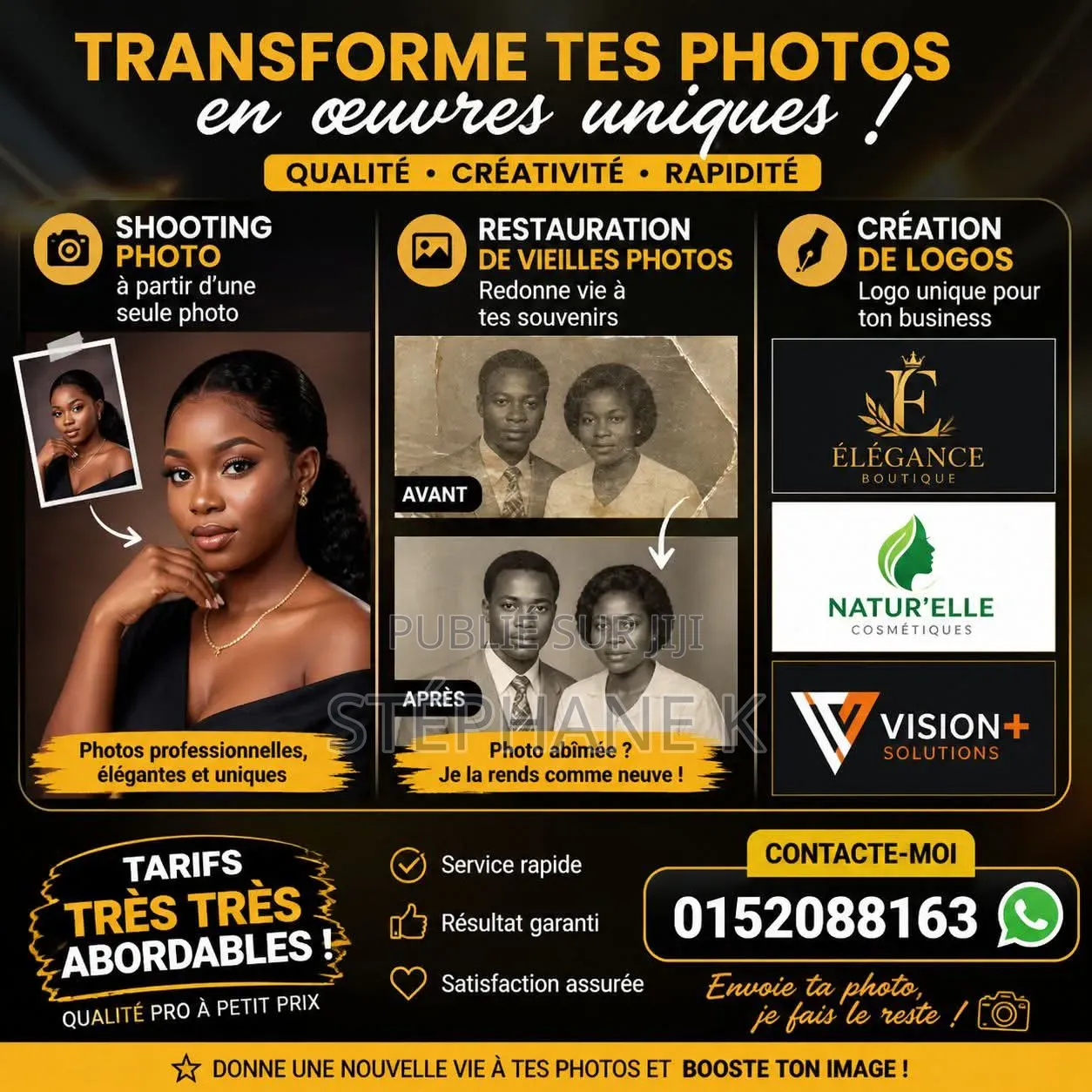 Ton Image Parle PlusJe Transforme Tes Photos en Shooting