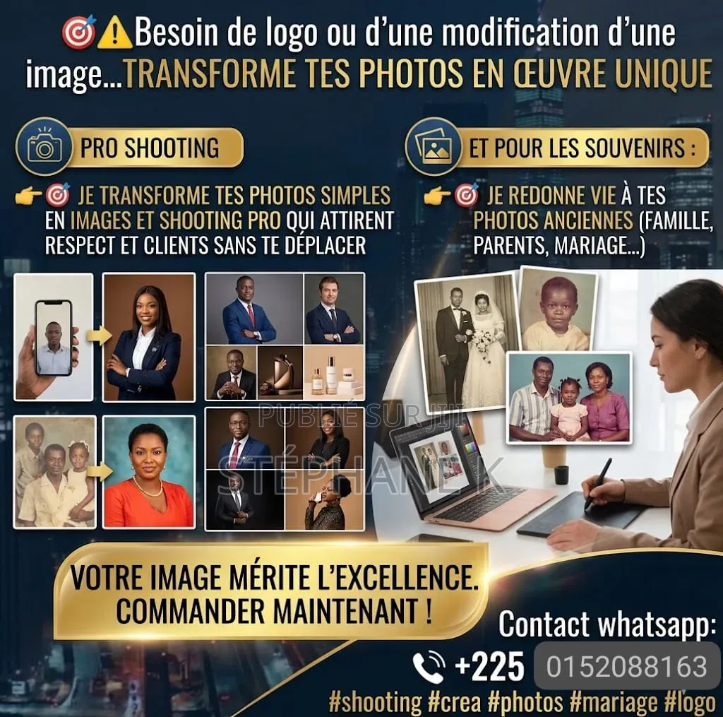 Ton Image Parle PlusJe Transforme Tes Photos en Shooting