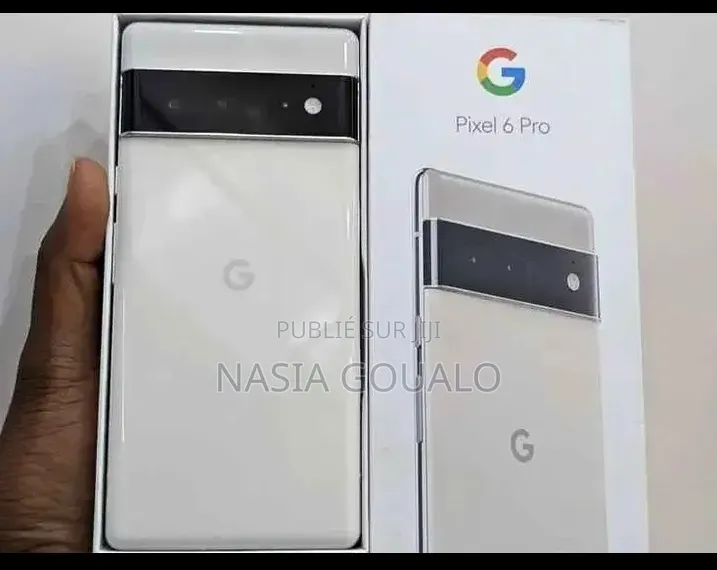 Nouveau Google Pixel 6 Pro 256 GB Noir