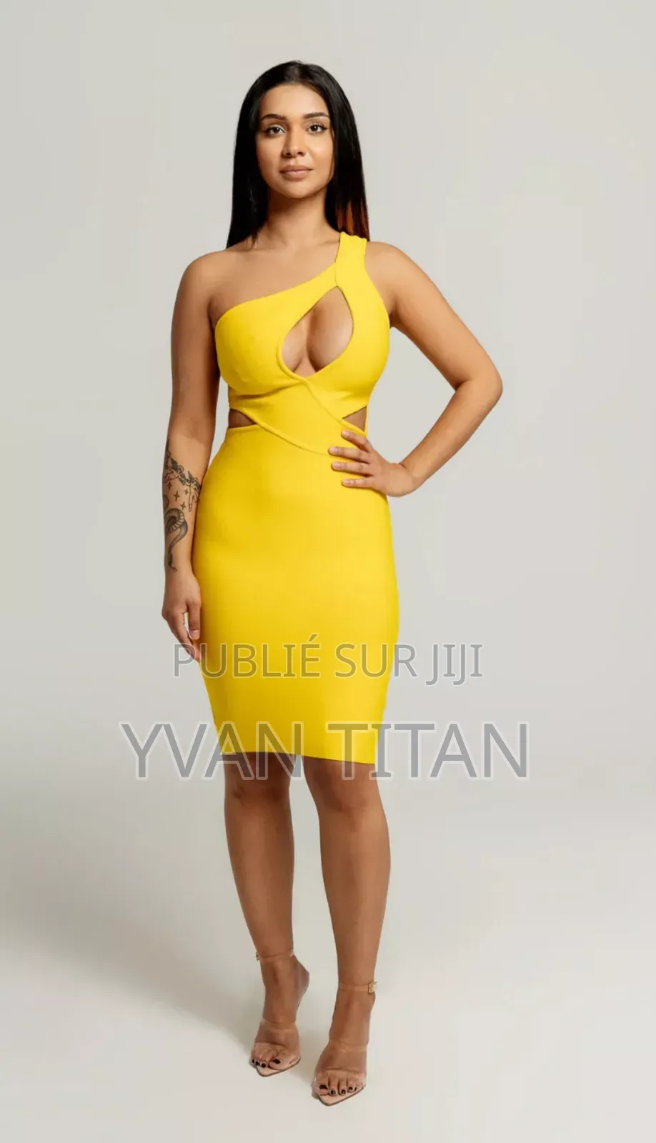 Robe Jaune Vanity Couture
