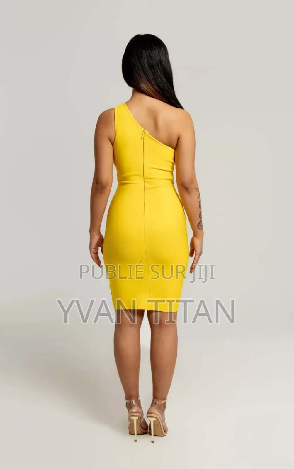 Robe Jaune Vanity Couture