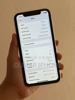 Nouveau Apple iPhone XR 128 GB Blanc