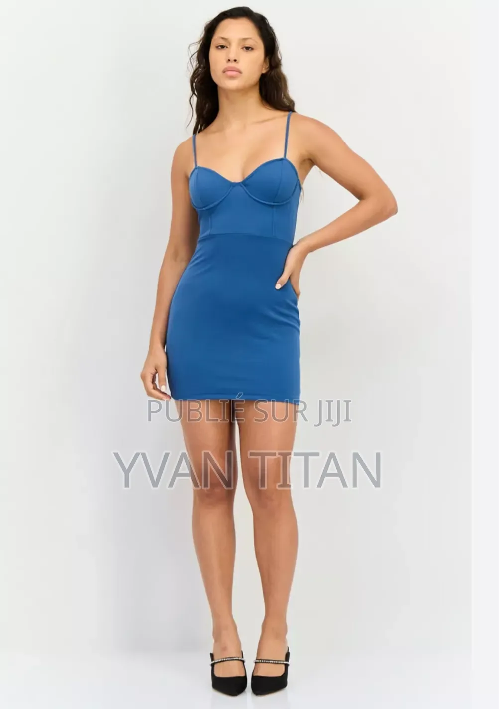 Mini Robe Bleu