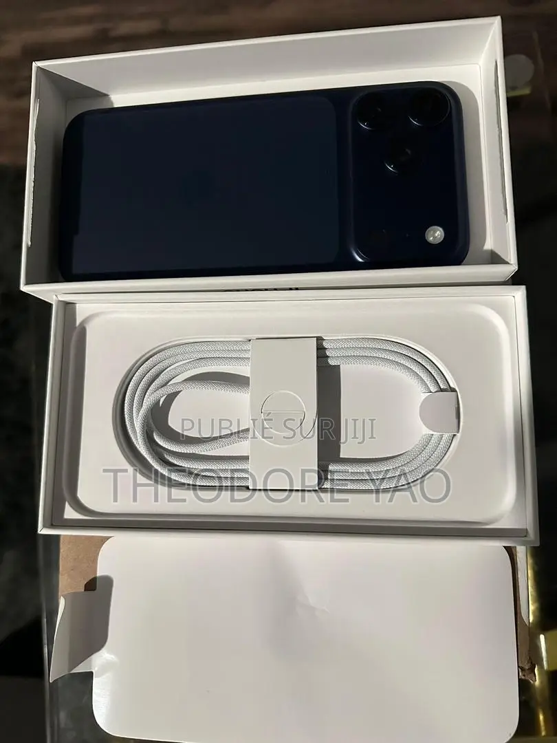 Nouveau Apple iPhone 17 Pro Max 512 GB Noir