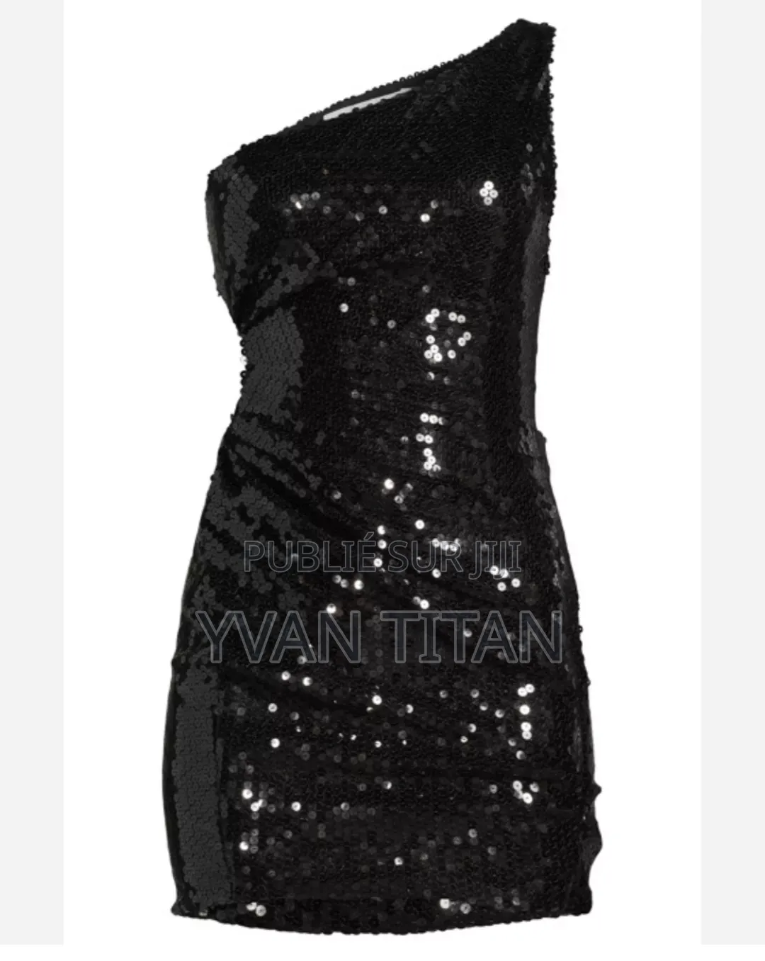 Robe Noir À Paillettes
