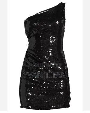 Robe Noir À Paillettes