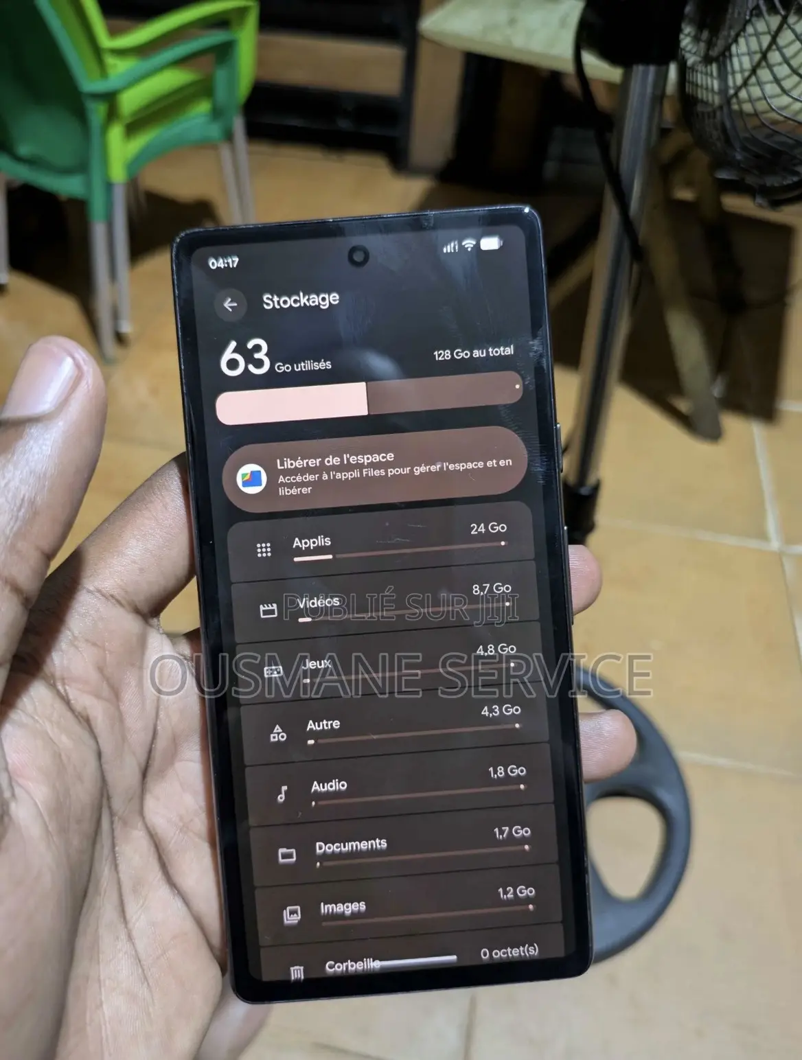 Google Pixel 7 256 GB Noir