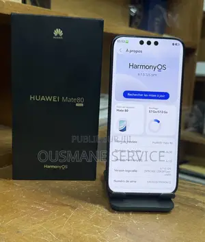 Nouveau Huawei Mate 80 5G 256 GB Noir