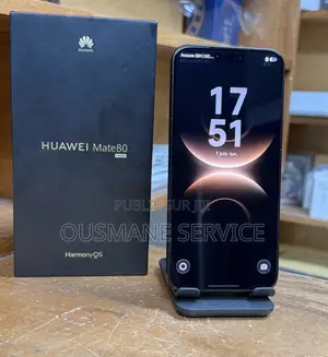 Nouveau Huawei Mate 80 5G 256 GB Noir