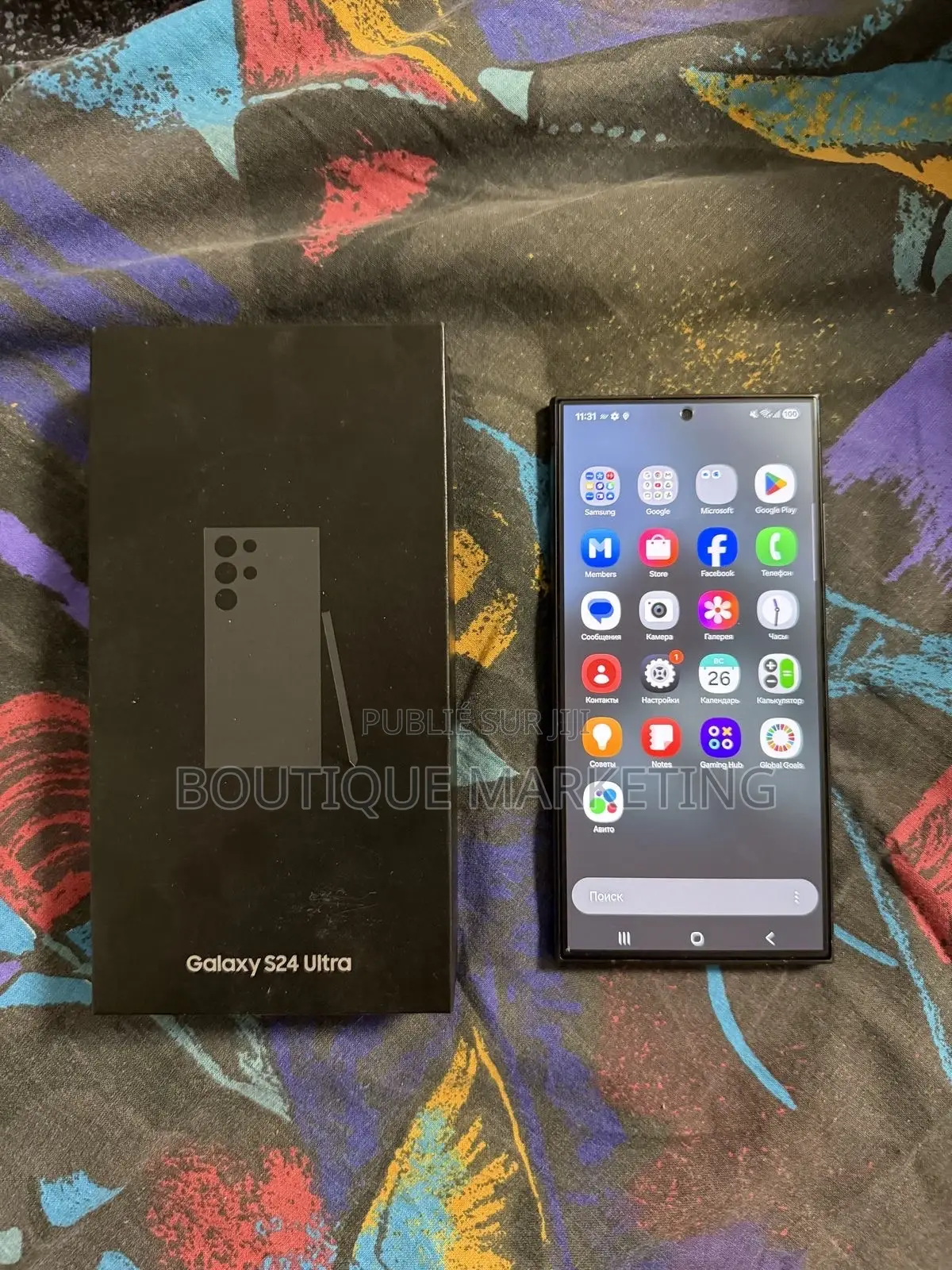 Nouveau Samsung Galaxy S24 Ultra 512 GB Noir
