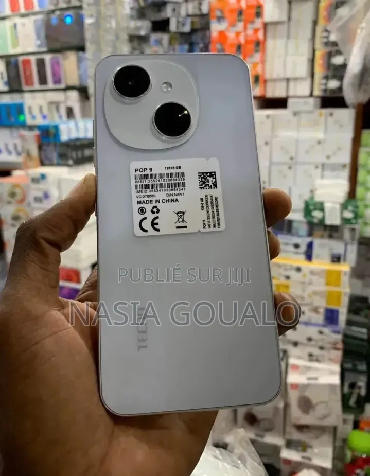 Nouveau Tecno Pop 9 128 GB Blanc