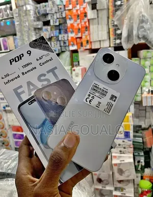 Nouveau Tecno Pop 9 128 GB Blanc