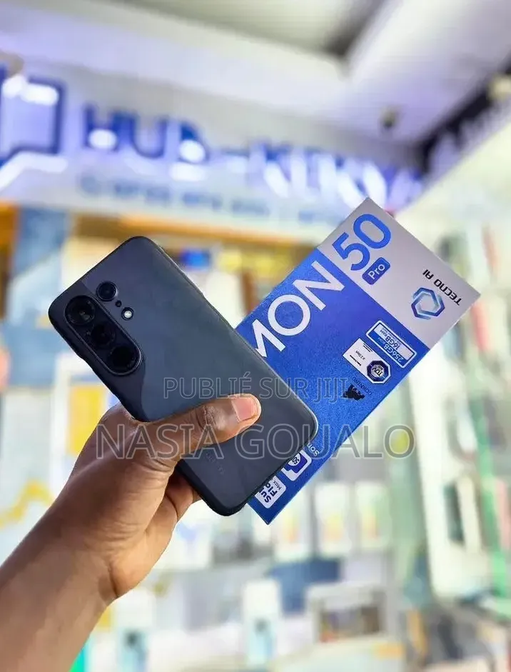 Nouveau Tecno Camon 50 Pro 256 GB Noir