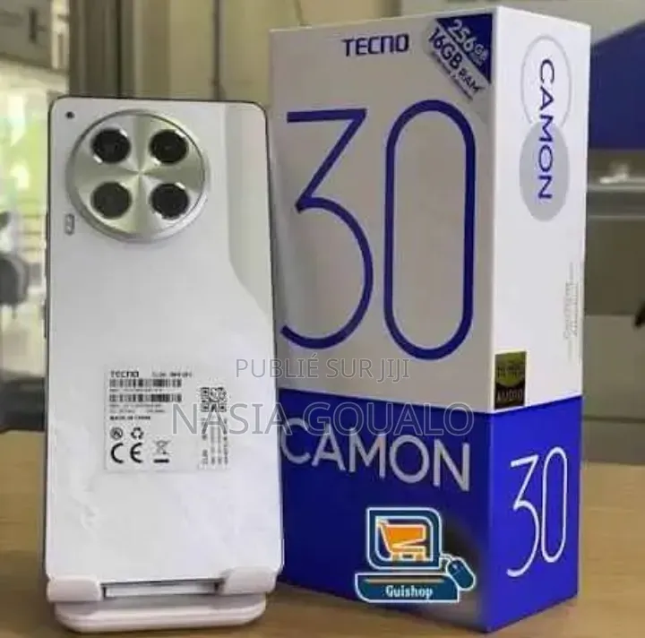Nouveau Tecno Camon 30 256 GB Blanc