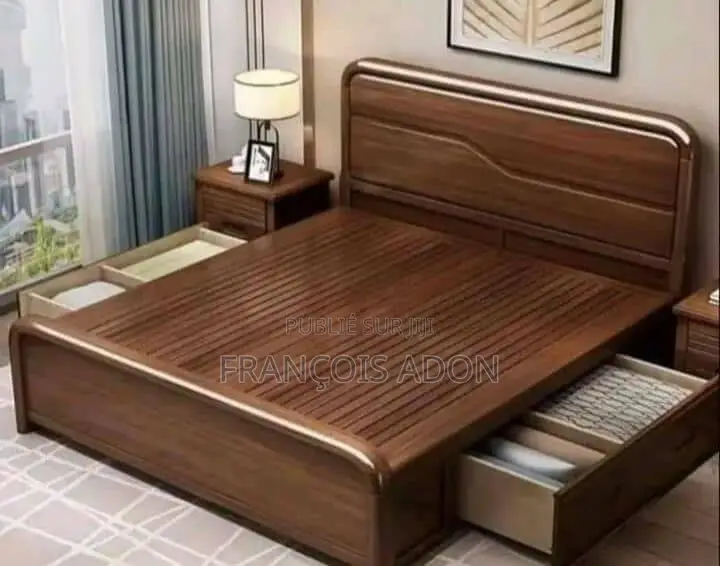Lit en Bois