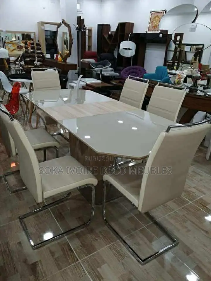 Table À Manger 6 Chaises Solides