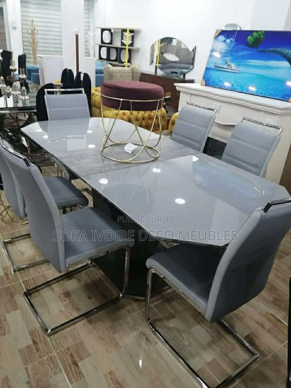 Table À Manger 6 Chaises Solides