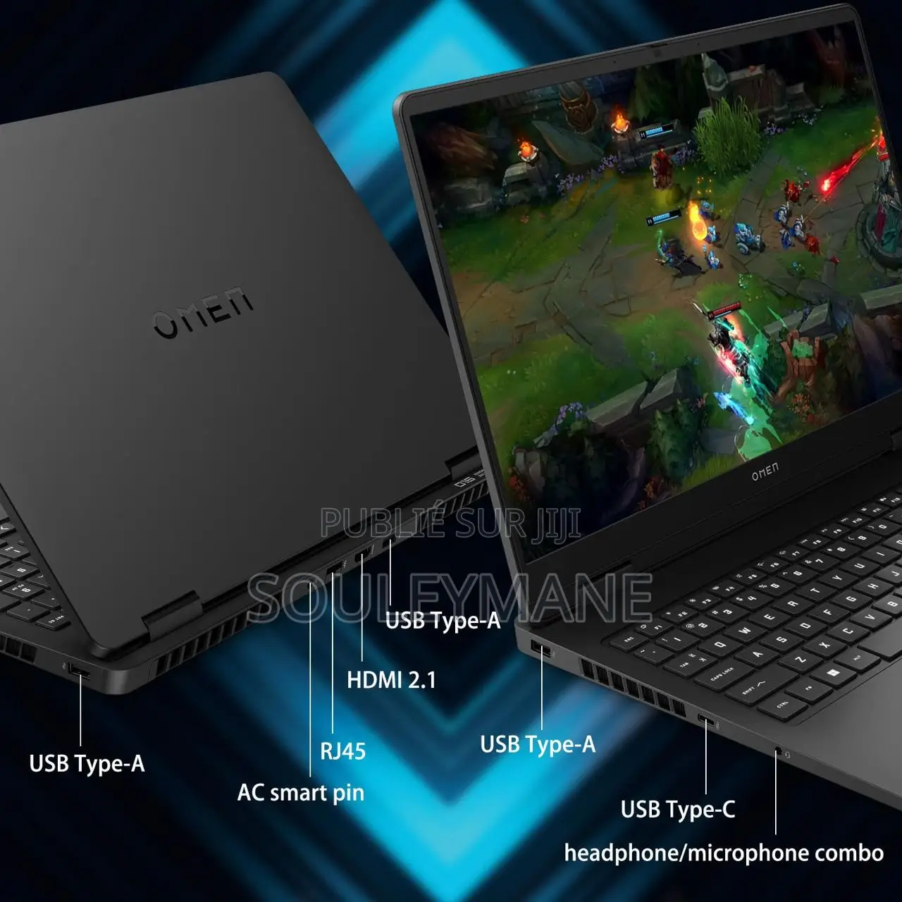 Nouveau Ordinateur portable HP Omen 16 16GB Intel Core Ultra 7 SSD 1T