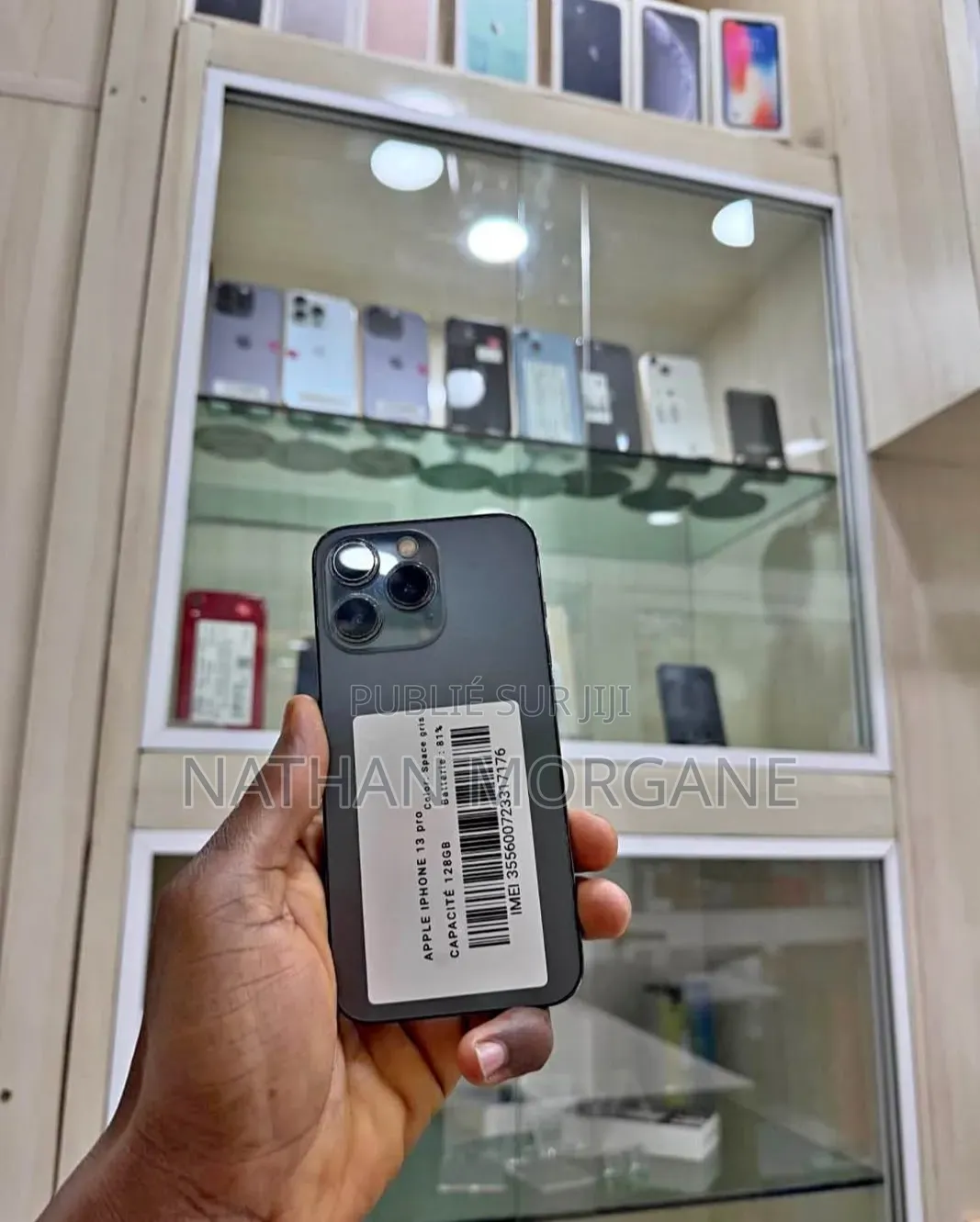 Nouveau Apple iPhone 13 Pro 256 GB Noir