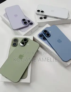 Nouveau Apple iPhone 16 256 GB Bleu