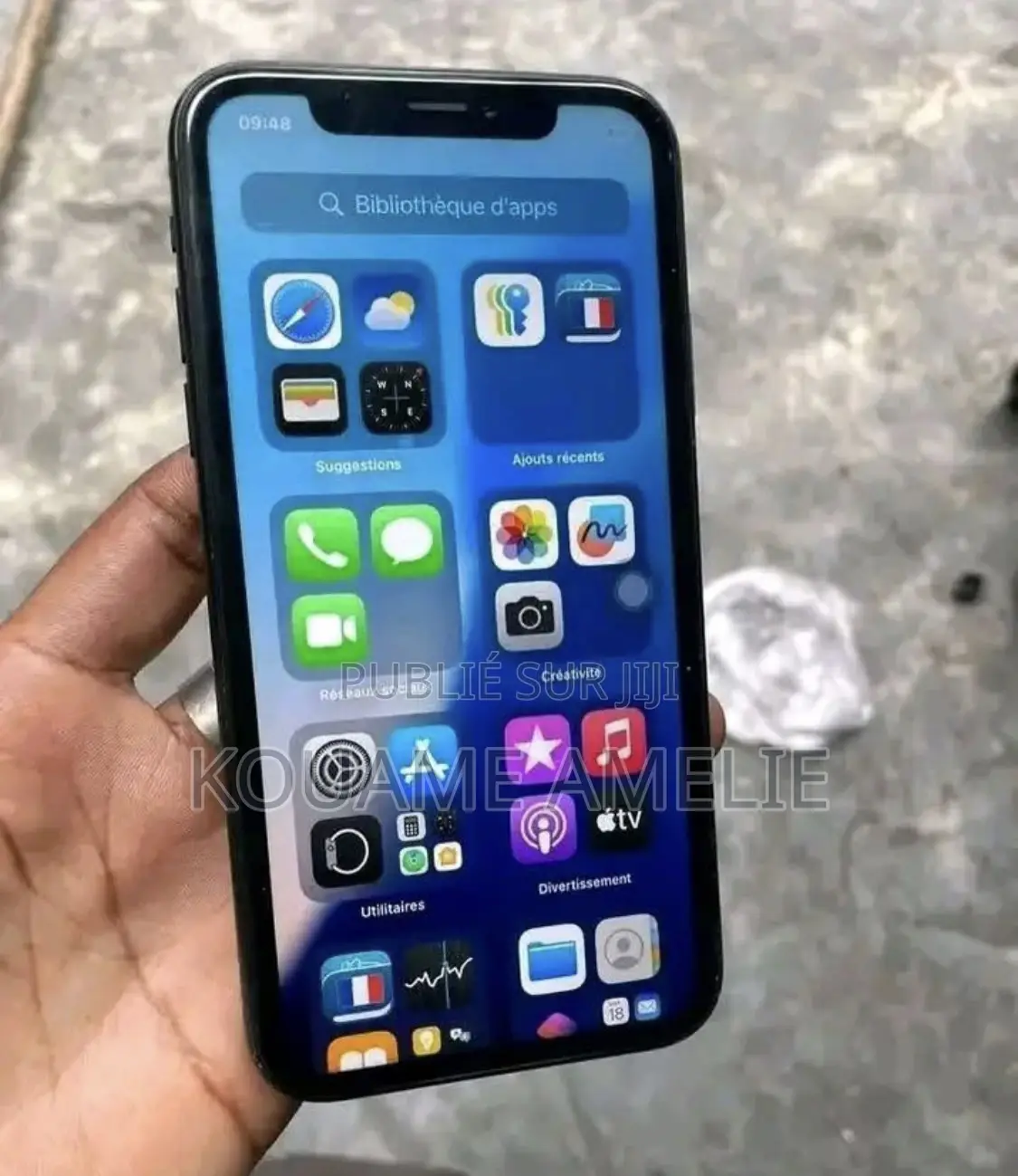 Nouveau Apple iPhone XR 256 GB Noir