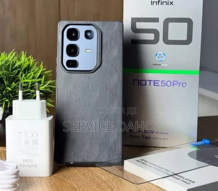 Nouveau Infinix Note 50 Pro+ 256 GB Gris