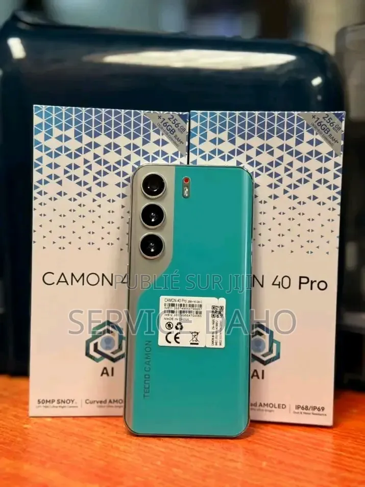 Nouveau Tecno Camon 40 128 GB Bleu