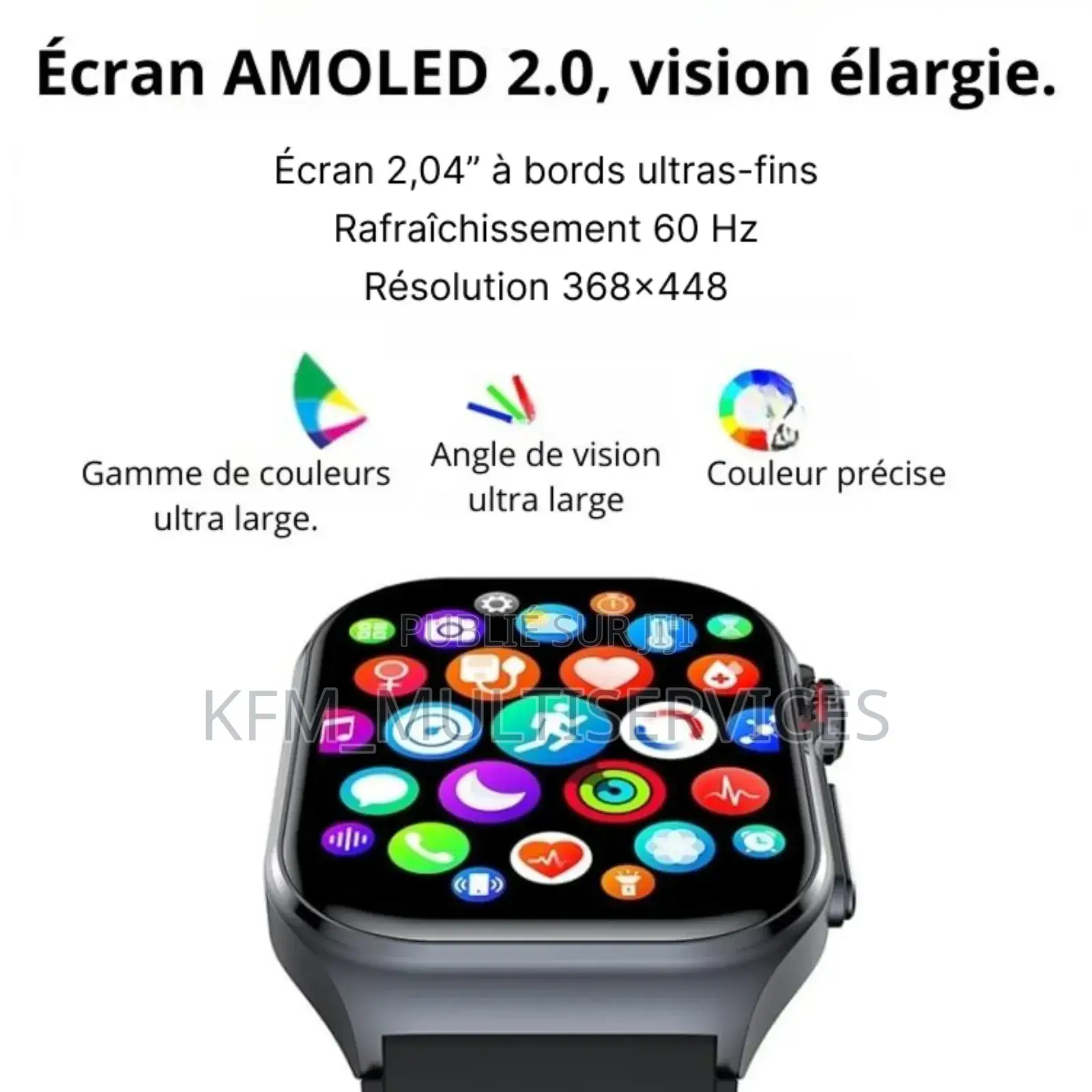 Montre Connectée Femme Et Homme