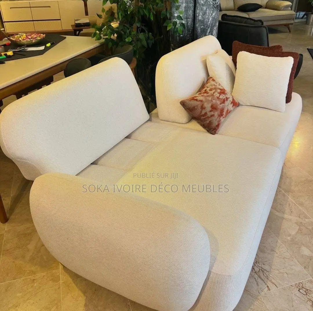 Canapé D’Angle Confortable en Cuir