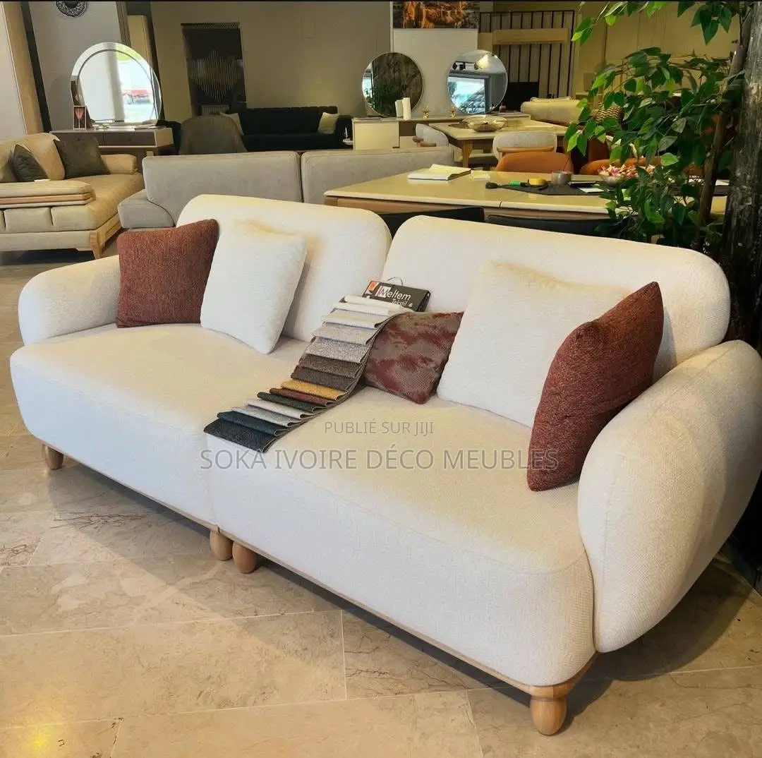 Canapé D’Angle Confortable en Cuir