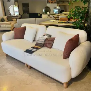 Canapé D’Angle Confortable en Cuir