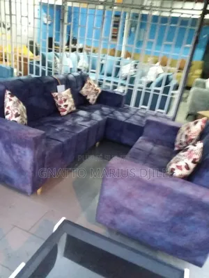 Fauteuil Désign en Velour Bleu Petrole