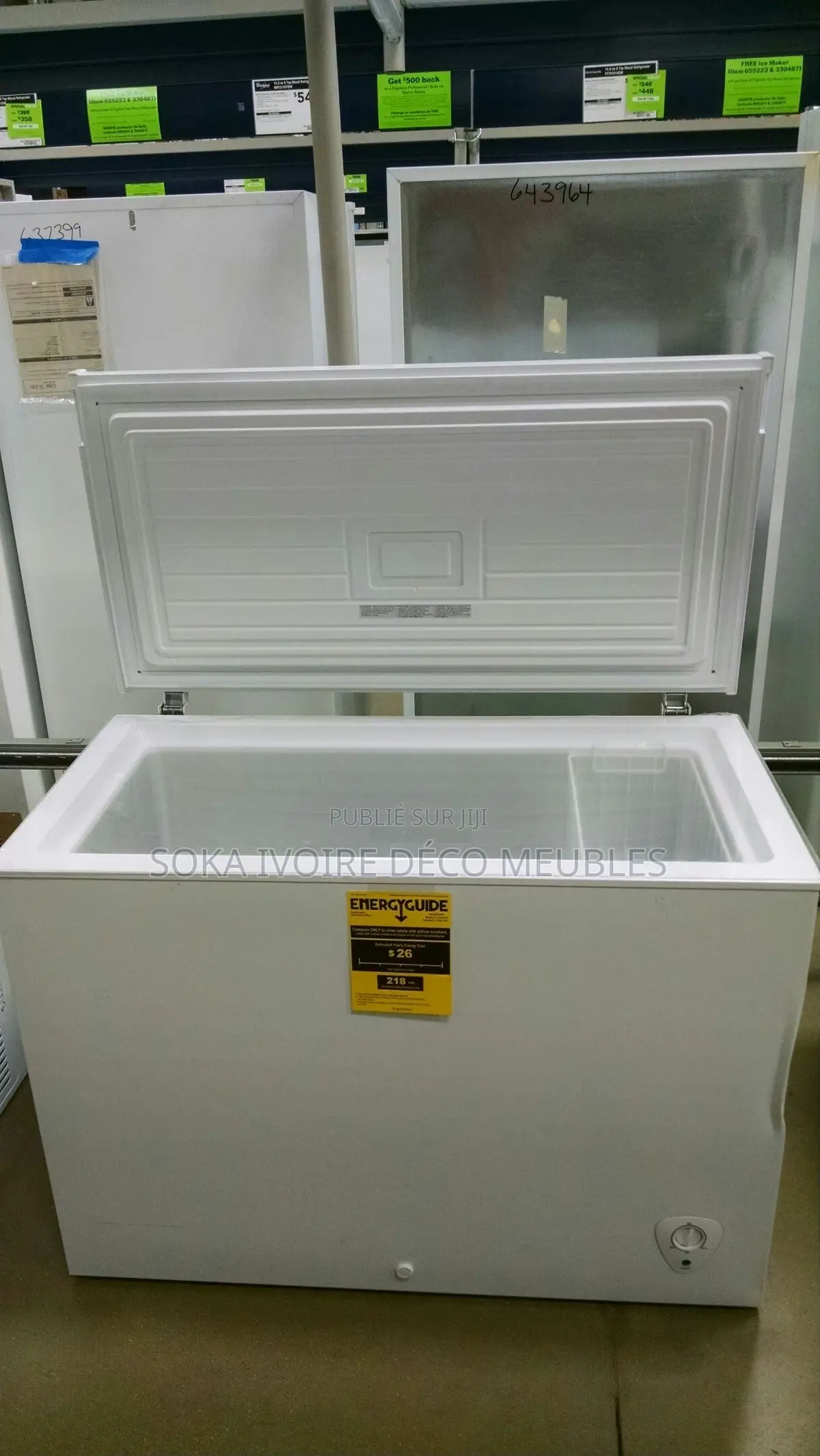 Congélateur Nasco 397 Litre