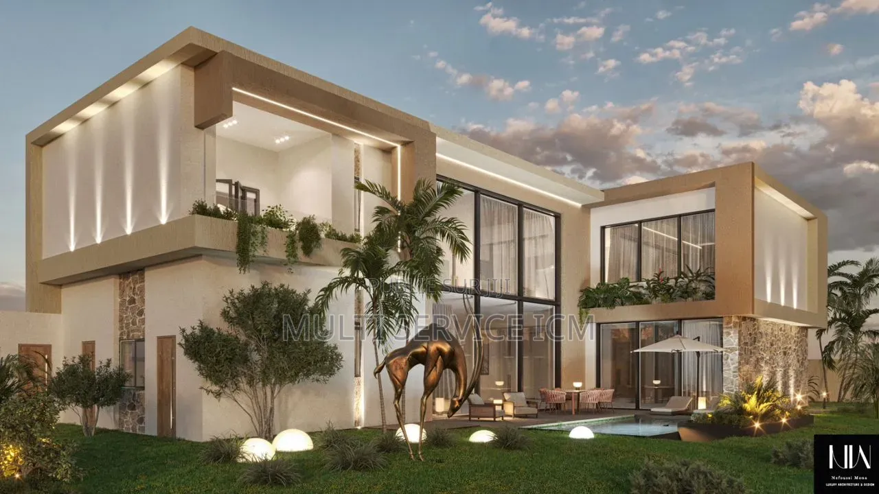 Villa Très Haut Standing – Luxe, Technologie Excellence