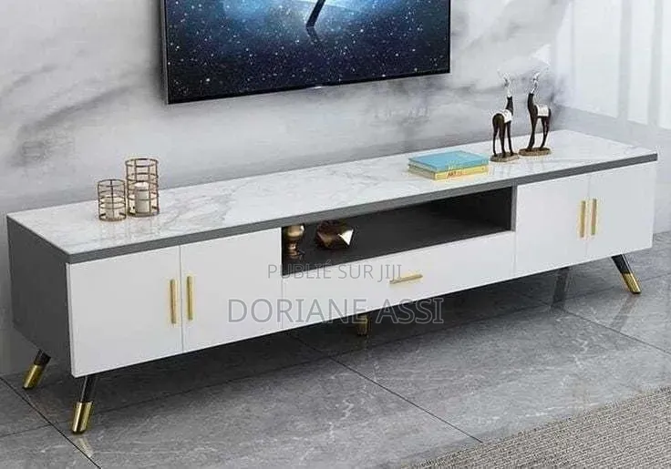 Meuble Tv Design Blanc