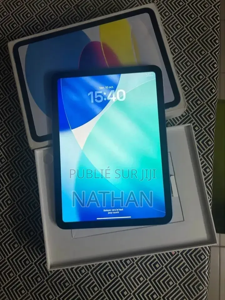 Nouveau Apple iPad 10.2 (2021) 512 GB Bleu
