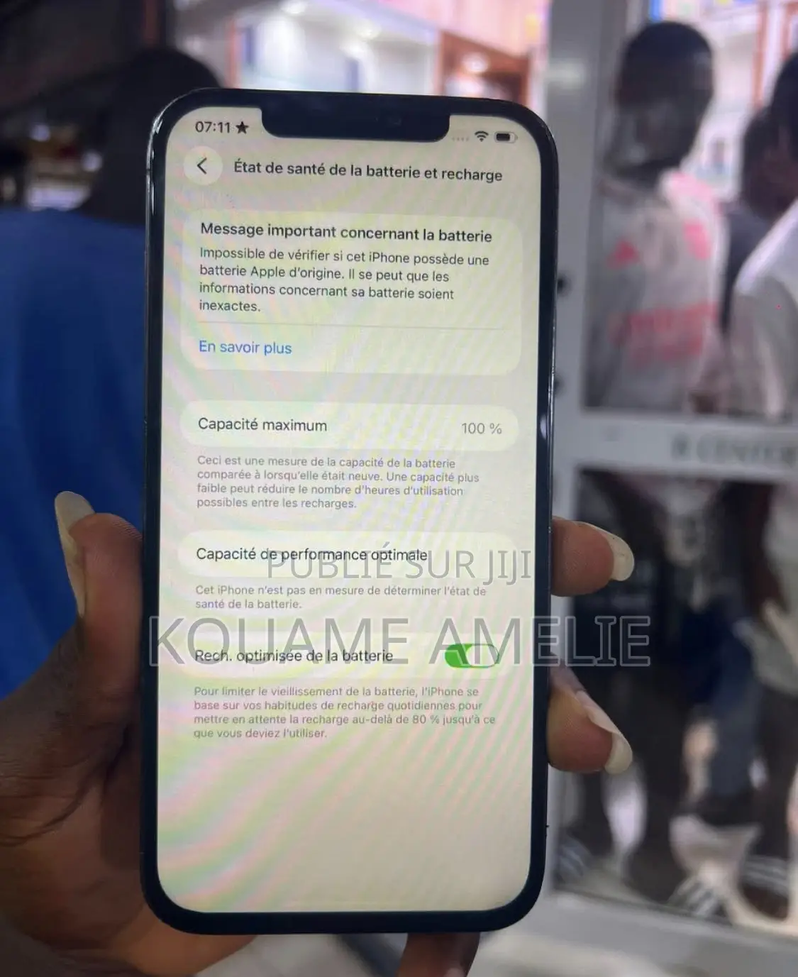 Nouveau Apple iPhone 12 Pro Max 128 GB Noir