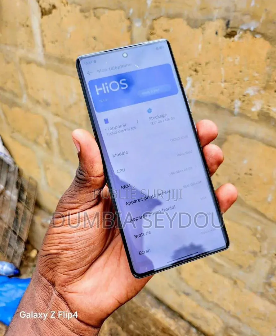 Nouveau Tecno Camon 30 256 GB Or rose