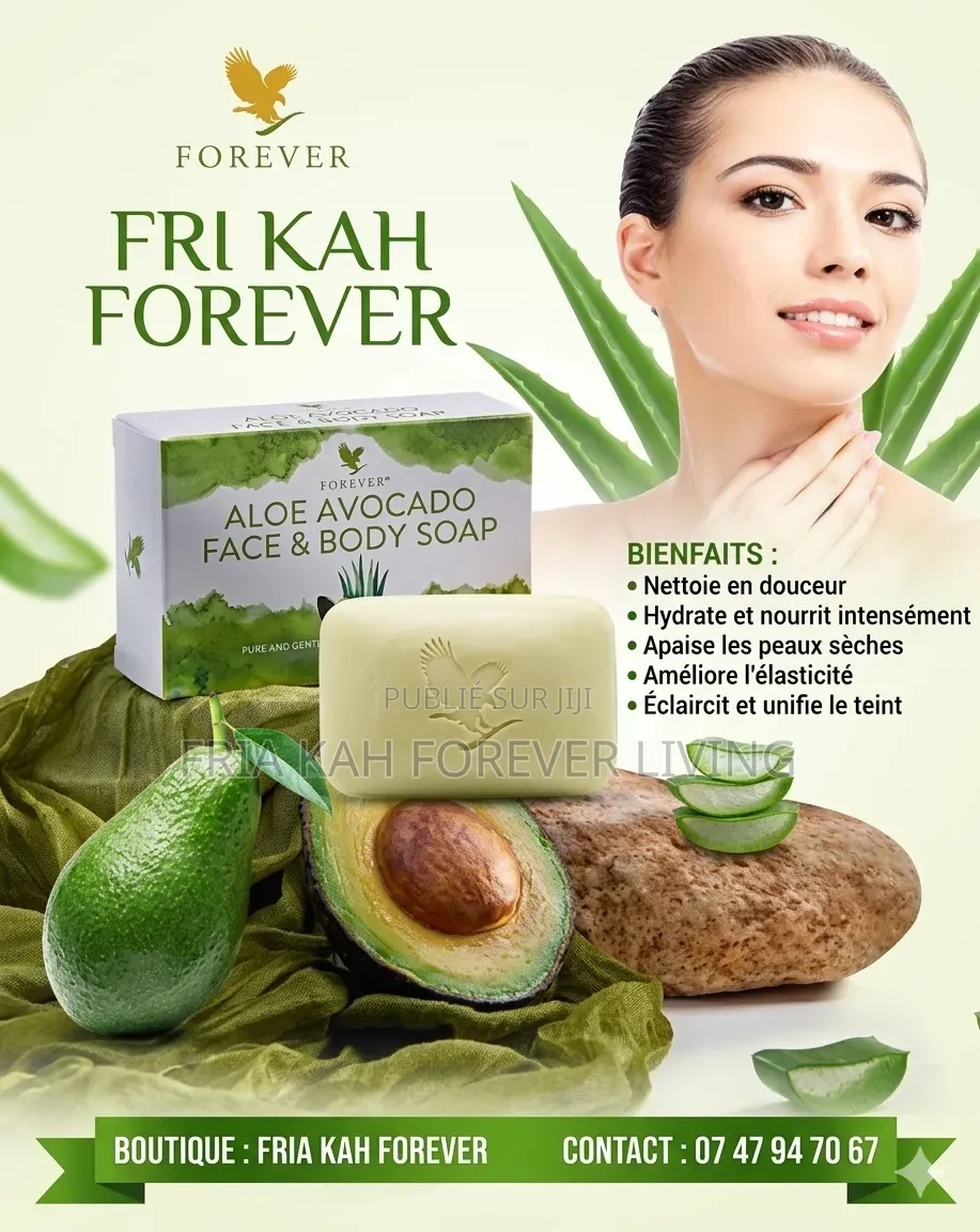 Forever Avocado Face Body Soap