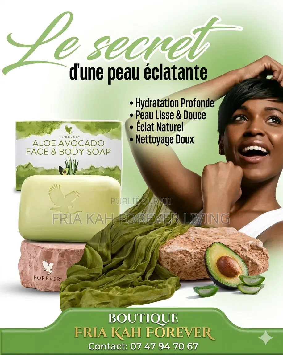 Forever Avocado Face Body Soap