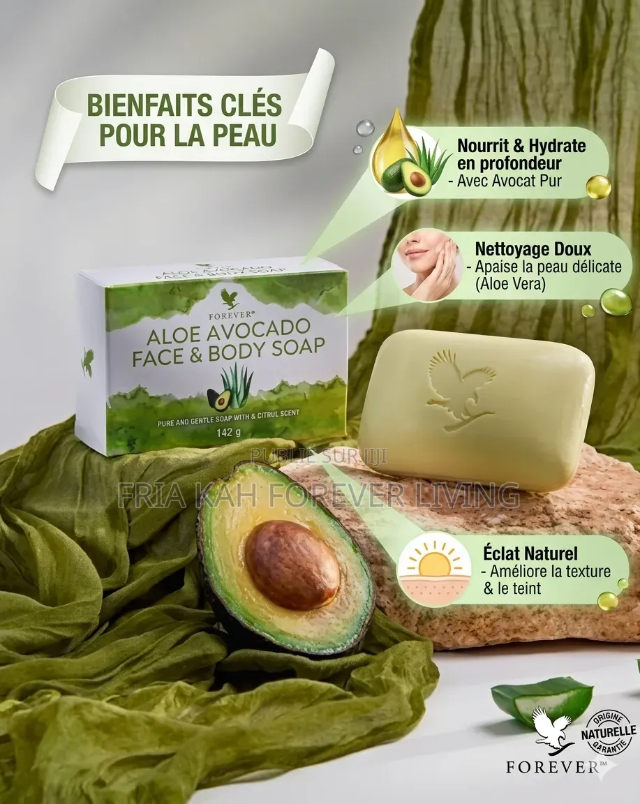 Forever Avocado Face Body Soap
