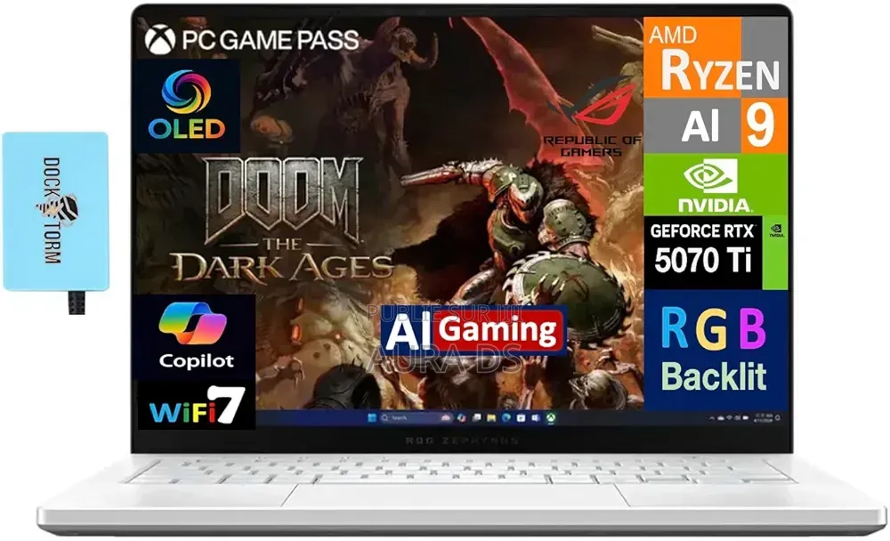 Nouveau Asus ROG Zephyrus G14 32GB AMD Ryzen 9 SSD 1T